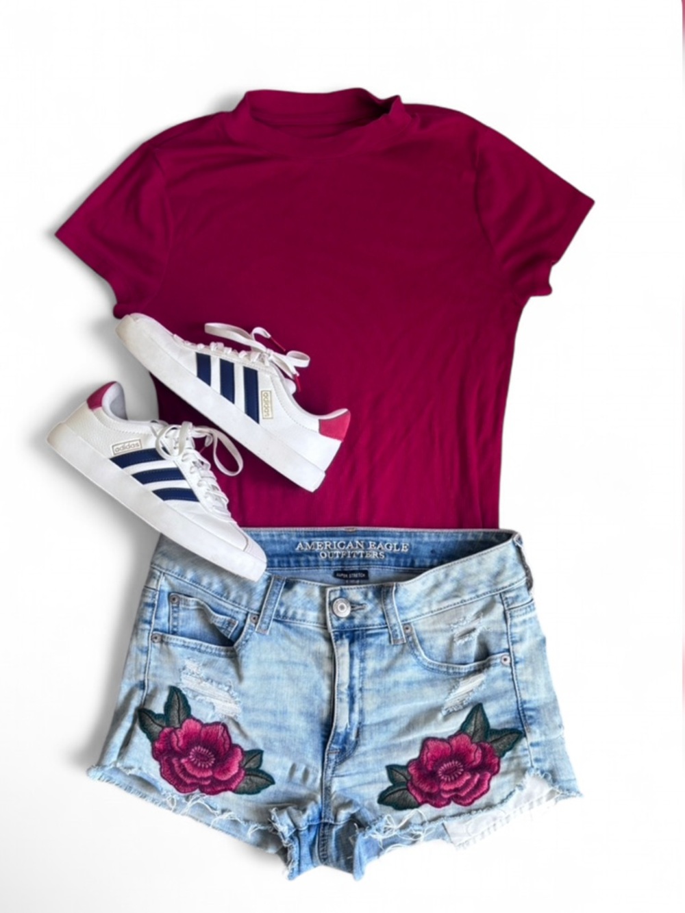 a new day Short Sleeve Mock Neck Top